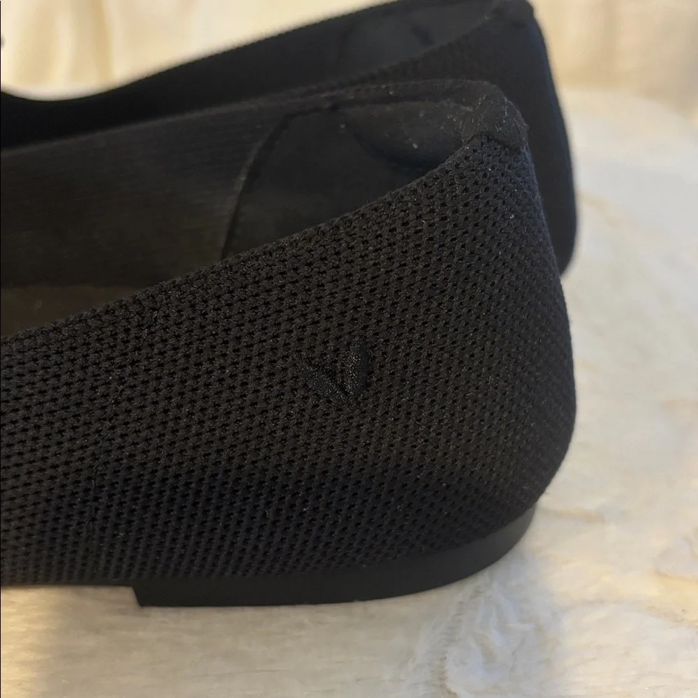Vivaia‎ Audrey Round-Toe shoes Loafers black embroidered cheetah 39.5